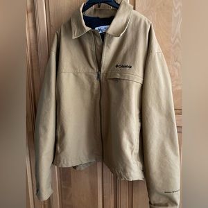 Columbia Men’s XL heavy insulated, Omni Shield coat